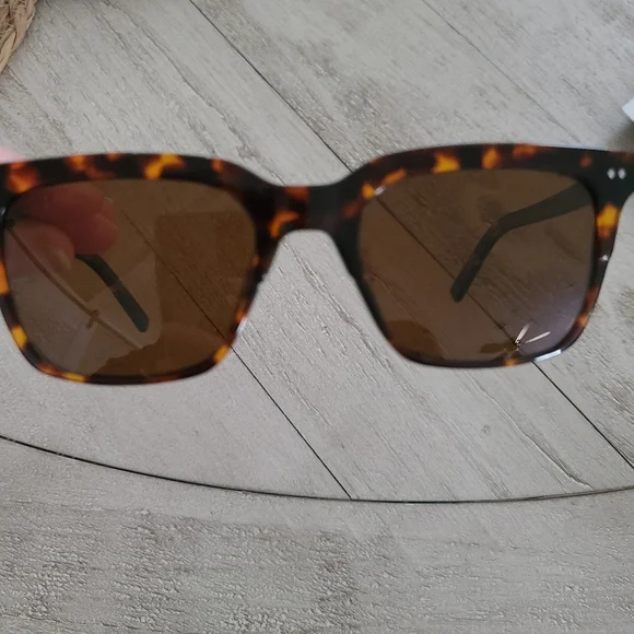 Diff Billie Xl Polarized Brown Tortoise Sunglasses - Picture 3 of 7